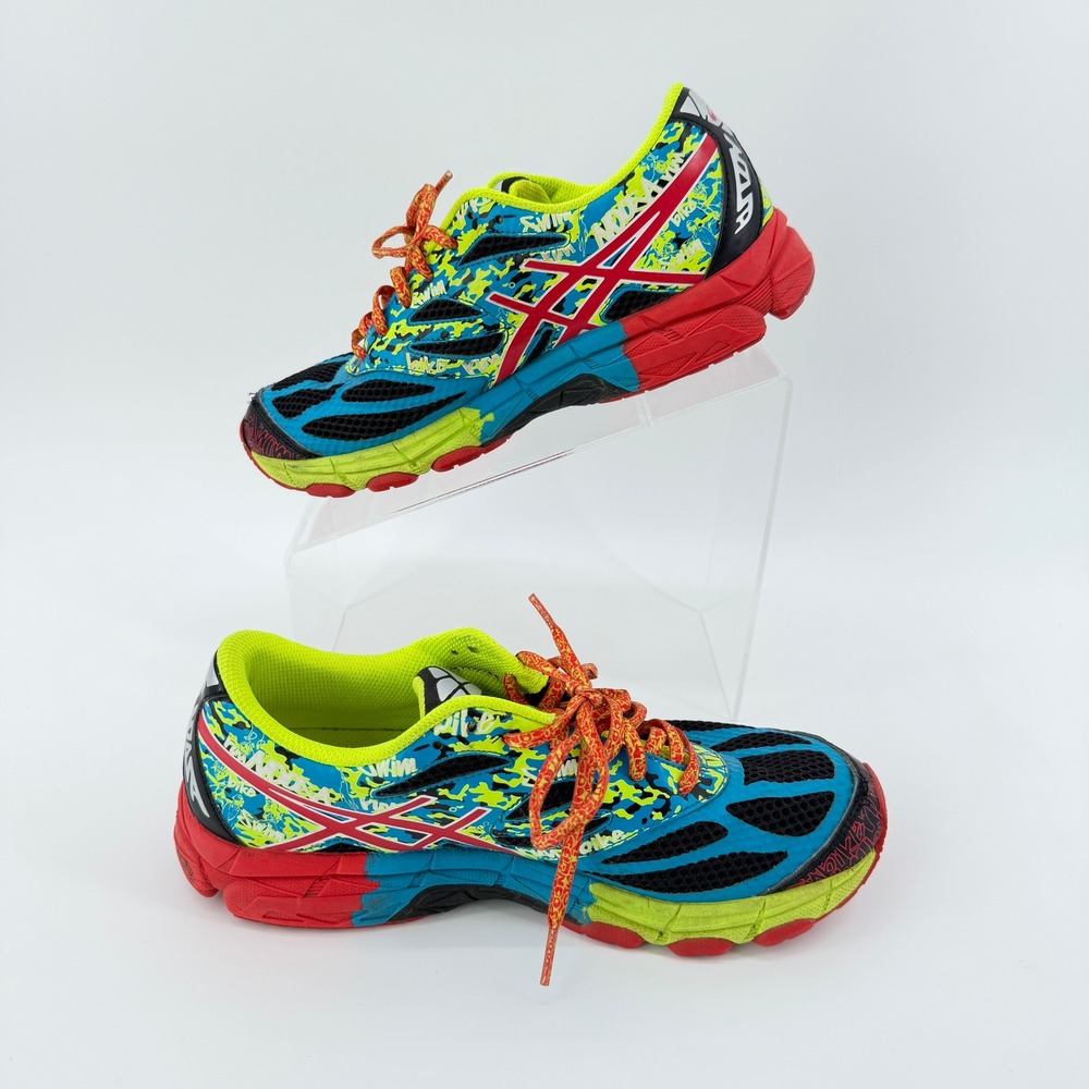 Triathlon ASICS Gel-Noosa Tri 10 Running Shoes Vibrant Colors Womens Size 7